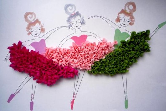 Farbige Papierapplikationen für Kinder, druckbare Vorlagen, Herbst-, Frühlingsthemen