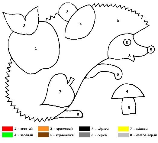 Farbige Papierapplikationen für Kinder, druckbare Vorlagen, Herbst-, Frühlingsthemen