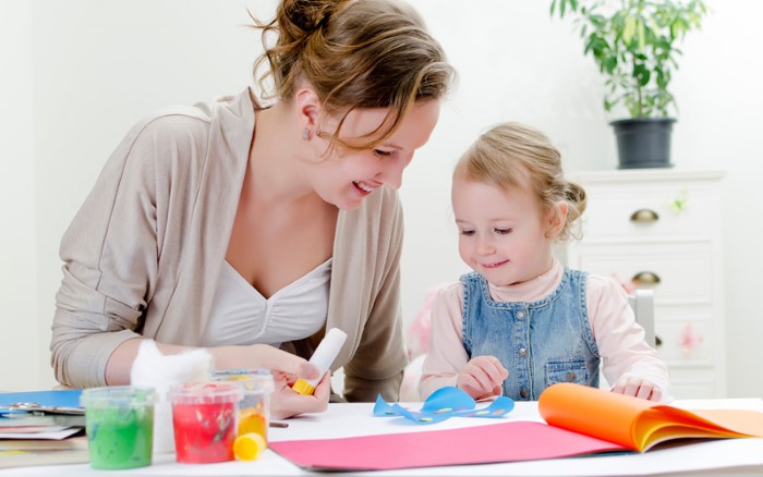 Farbige Papierapplikationen für Kinder, druckbare Vorlagen, Herbst-, Frühlingsthemen