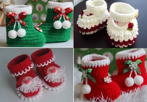 Booties für Anfänger mit Schritt-für-Schritt-Beschreibung Häkeln, Muster