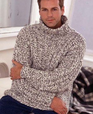 So stricken Sie einen Herrenpullover mit Stricknadeln. Schemata mit Beschreibungen für Anfänger, Fotos und Video-Lektionen