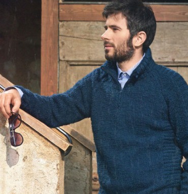 So stricken Sie einen Herrenpullover mit Stricknadeln. Schemata mit Beschreibungen für Anfänger, Fotos und Video-Lektionen