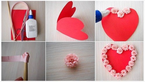 Postkarten aus Papier und Pappe mit eigenen Händen. Meisterkurse in Scrapbooking, Irisfalten, Kanzashi, Isonit, Decoupage
