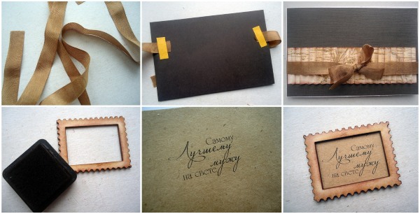 So erstellen Sie mit der Scrapbooking-Technik mit Ihren eigenen Händen eine Postkarte. Schritt-für-Schritt-Anleitung mit Fotos