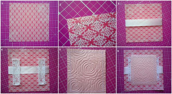 So erstellen Sie mit der Scrapbooking-Technik mit Ihren eigenen Händen eine Postkarte. Schritt-für-Schritt-Anleitung mit Fotos