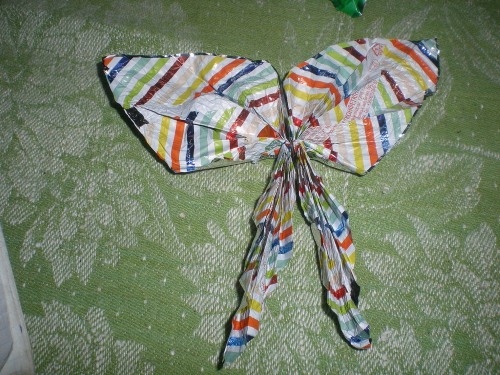 DIY-Bastelarbeiten aus Bonbonpapier Schritt für Schritt für Kinder. Meisterkurse mit Fotos und Videos
