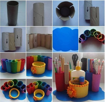 Basteln Sie selbst aus Toilettenpapierrollen. Meisterkurse für Kinder und erwachsene Anfänger