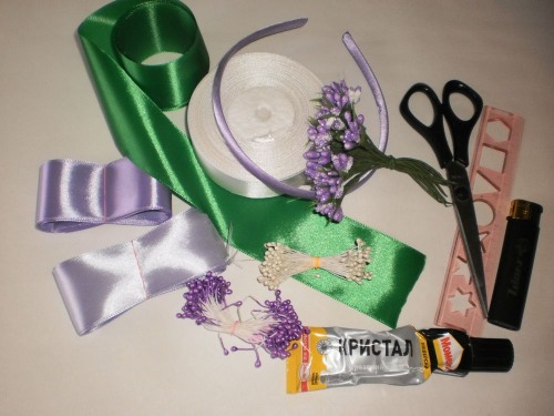 Blumen aus Satinbändern mit Ihren eigenen Händen. Meisterkurs für Anfänger, Schritt-für-Schritt-Anleitung Kanzashi