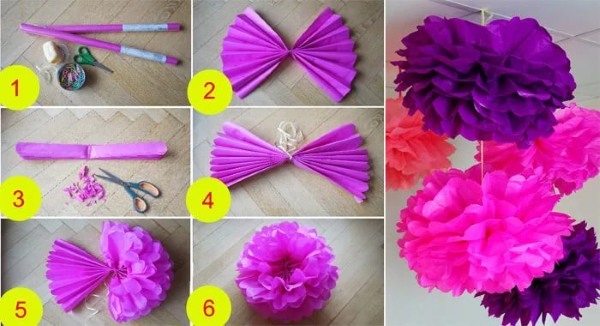 DIY-Papierblumen. Meisterkurse zum Thema Origami Schritt für Schritt mit Fotos, A4-Vorlagen