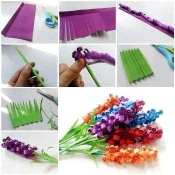 DIY-Papierblumen. Meisterkurse zum Thema Origami Schritt für Schritt mit Fotos, A4-Vorlagen