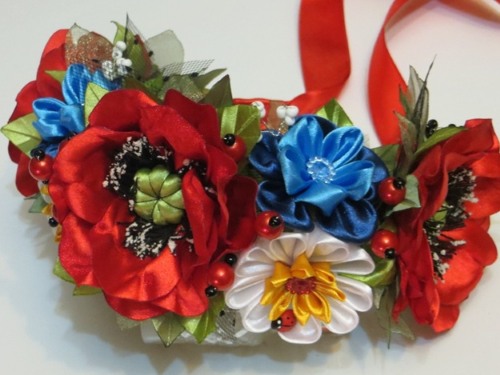 DIY-Blumen aus Bändern. Interessante Meisterkurse Schritt für Schritt mit Fotos und Videos