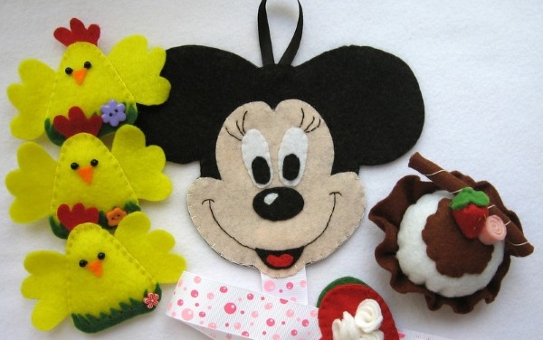 DIY-Filzspielzeug. Meisterkurse für Anfänger, Kinder, Blumenmuster, Katzen, Bär, Hund, Geschenke