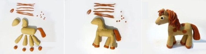 So basteln Sie für Kinder Tiere aus Plastilin: Haustiere, Wildtiere, Meerestiere. Schritt-für-Schritt-Anleitung mit Fotos für Anfänger