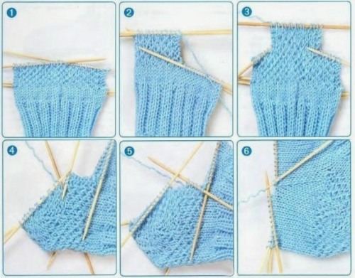 So stricken Sie Socken mit Stricknadeln, Häkeln für Anfänger. Schritt-für-Schritt-Anleitungen mit Fotos, Mustern und Diagrammen