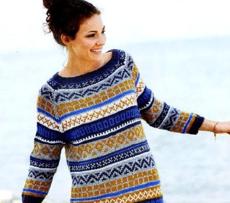 Strickpullover, Muster und Beschreibungen für Damen: Raglans mit Knöpfen, modische, schöne neue Modelle. Meisterkurse für Anfänger Schritt für Schritt mit Fotos