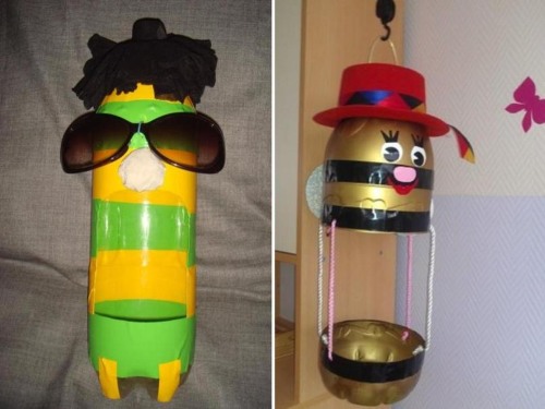 DIY-Vogelhäuschen aus einer Plastikflasche. Meisterkurs mit Schritt-für-Schritt-Fotos, für den Kindergarten oder auf dem Gelände