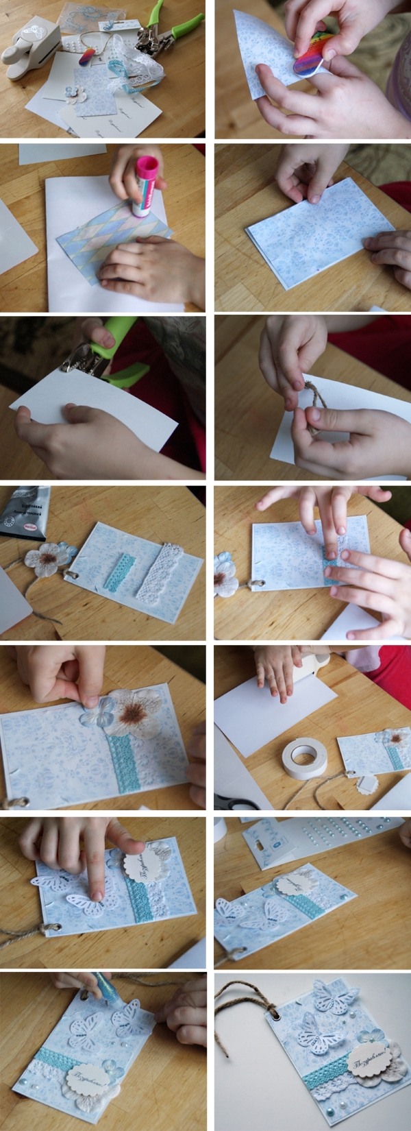 So basteln Sie von Ihrer Tochter eine Geburtstagskarte für die Mutter. Schritt-für-Schritt-Anleitung zum Basteln eines Papierhandwerks mit eigenen Händen, Schritt für Schritt, mit einer Überraschung im Inneren, mit einem Herzen