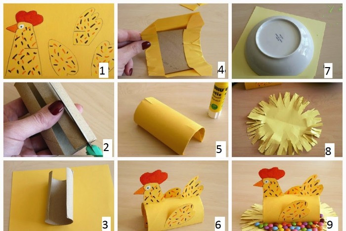 Lavoretti fai da te con materiali di scarto per bambini, asili e scuole. Masterclass con foto