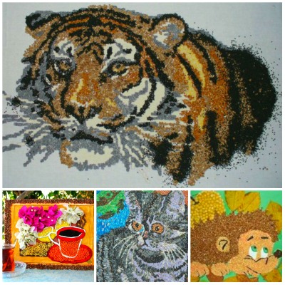 Basteln aus Naturmaterialien für Kindergarten, Grundschule. Schritt-für-Schritt-DIY-Anleitung mit Fotos