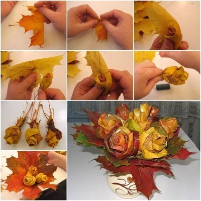 Basteln aus Naturmaterialien für Kindergarten, Grundschule. Schritt-für-Schritt-DIY-Anleitung mit Fotos