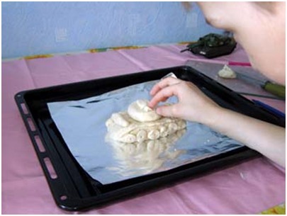 Basteln aus Salzteig für Anfänger und Kinder. DIY-Meisterkurse, Schritt-für-Schritt-Anleitung mit Fotos