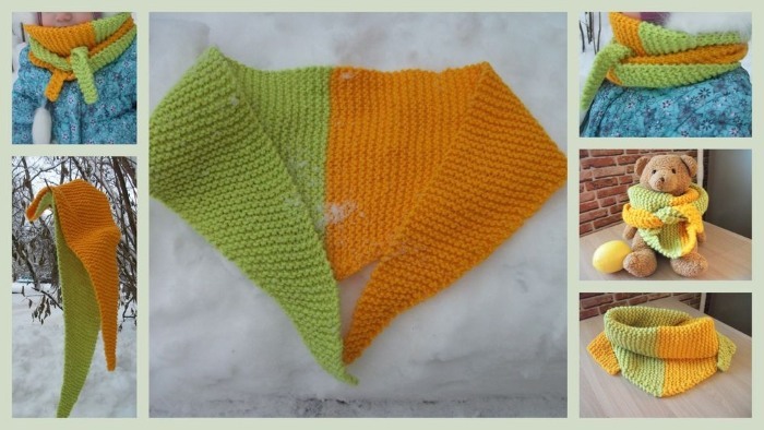 So stricken Sie einen Schal für ein Kind: einen Jungen und ein Mädchen. Schemata mit Beschreibungen, Mustern, Schritt-für-Schritt-Strickanleitungen für Anfänger