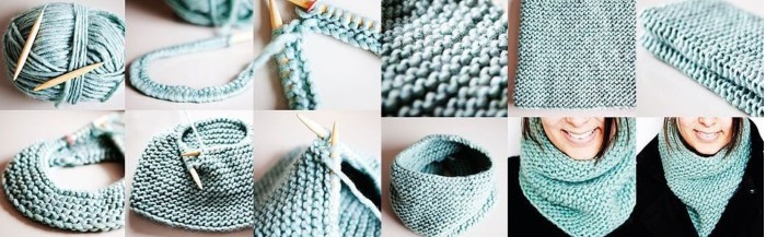 Wie man für Anfänger einen Schal mit Stricknadeln strickt. Schritt-für-Schritt-Meisterkurse mit Beschreibungen und Diagrammen für Frauen