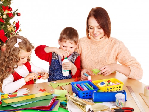 Basteln für Kinder aus geometrischen Formen der 1.-2.-3.-4. Klasse. Vorlagen, Anwendungen
