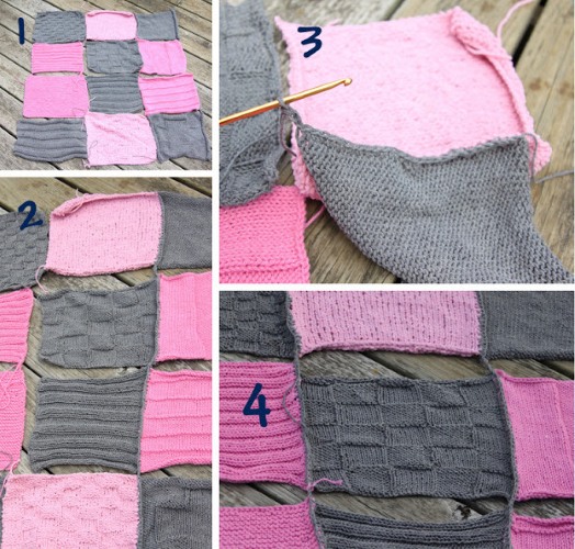 So stricken Sie eine Decke mit Stricknadeln für Anfänger. Schemata mit Beschreibungen, Schritt-für-Schritt-Anleitungen, Fotos. Meisterklasse
