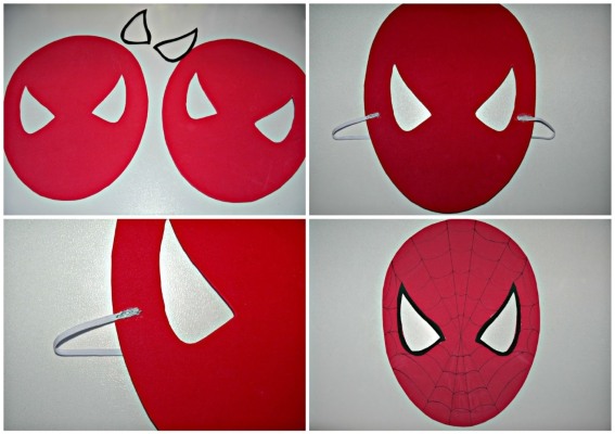 Kopfmasken aus Papier und Pappe. Basteln mit Kindern: Pferde, Iron Man, Spinne, Baba Yaga, Wolf, Fisch, Ziege, Vogel, Muster, Tiervorlagen