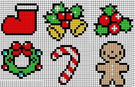 Zeichnungen nach Zellen in einem Notizbuch für Jungen und Mädchen: komplex, schön, schwarzweiß und farbig, Minecraft, Anime