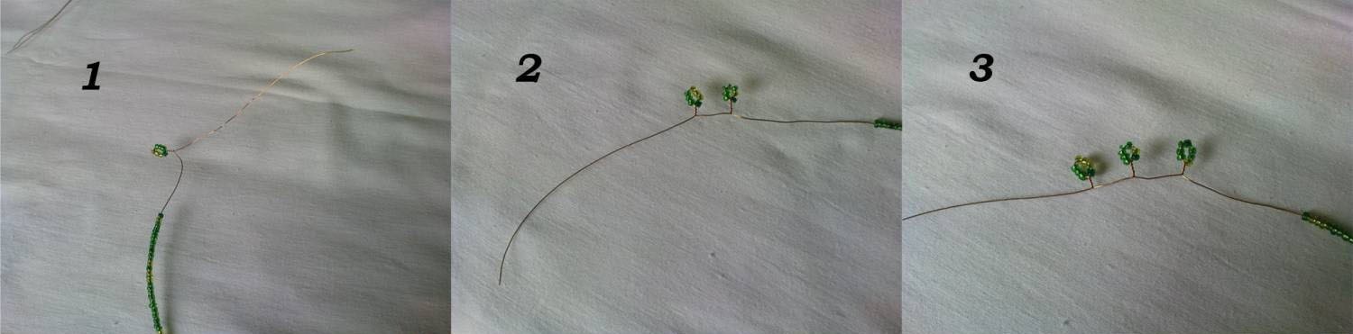 Perlenbäume zum Selbermachen mit Beleuchtung, Komposition. Meisterklasse, Schritt-für-Schritt-Diagramme für Anfänger