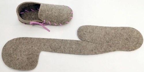 Hausschuhe selbst machen, schnell und einfach. Muster, wie man aus alten Sachen näht: Pullover, Jeans
