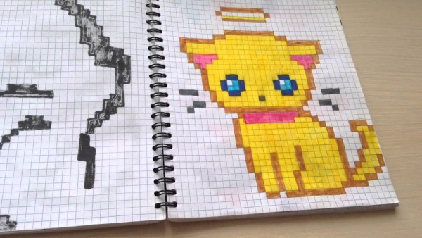Süße Zeichnungen für Mädchen von 9-14 Jahren zum Kopieren für ein persönliches Tagebuch
