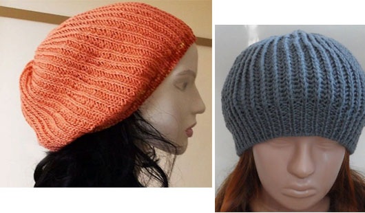 Gestrickte Baskenmützen für Damen. Muster und Beschreibung, Meisterklasse, Strickkurse für Anfänger