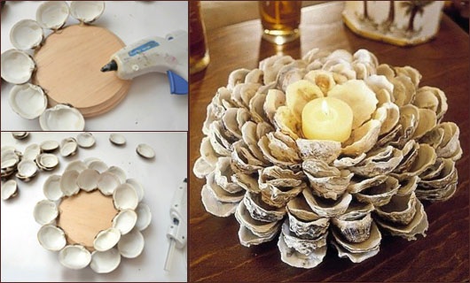 Kunsthandwerk aus Meeressteinen und Muscheln. Ideen, Anleitungen für Kinder, Garten, Haushalt. Schritt-für-Schritt-Meisterkurse