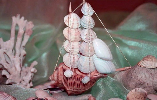 Kunsthandwerk aus Meeressteinen und Muscheln. Ideen, Anleitungen für Kinder, Garten, Haushalt. Schritt-für-Schritt-Meisterkurse