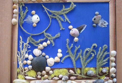 Kunsthandwerk aus Meeressteinen und Muscheln. Ideen, Anleitungen für Kinder, Garten, Haushalt. Schritt-für-Schritt-Meisterkurse