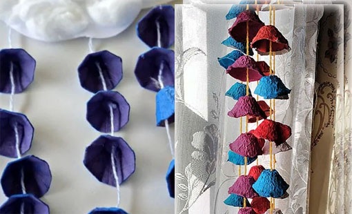 Basteln Sie selbst aus Eierkartons. Meisterklasse aus Pappmaché, Kunststoff, Schaumstoff
