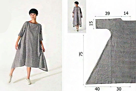 So nähen Sie ein Kleid mit Ihren eigenen Händen. Meisterklasse, Modelle ohne Muster, Boho, Trapez, direkt auf den Boden, Kinder für Mädchen