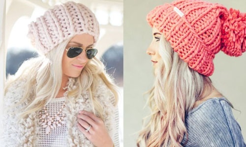 Gestrickte Damenmützen. Wie man eine Beanie strickt, mit Umschlag, voluminös, Winter, mit Arans, Querzopf. Schemata mit Modellbeschreibung