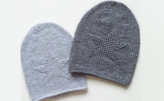 Gestrickte Damenmützen. Wie man eine Beanie strickt, mit Umschlag, voluminös, Winter, mit Arans, Querzopf. Schemata mit Modellbeschreibung