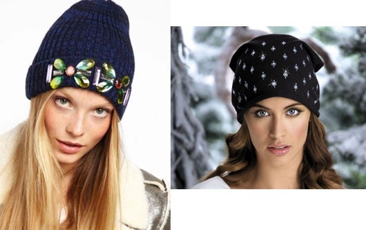 Gestrickte Damenmützen. Wie man eine Beanie strickt, mit Umschlag, voluminös, Winter, mit Arans, Querzopf. Schemata mit Modellbeschreibung