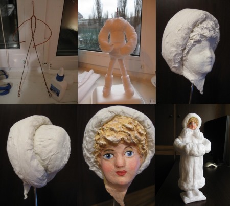 DIY-Christbaumschmuck aus Watte, Filz, Pappmaché, Papier, Perlen, Häkeln. Meisterklasse
