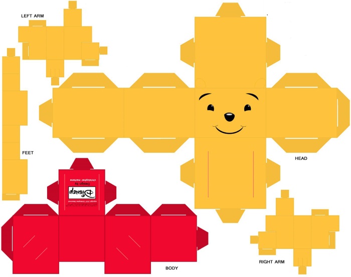 DIY-Papierspielzeug. Muster, Vorlagen für Kinder