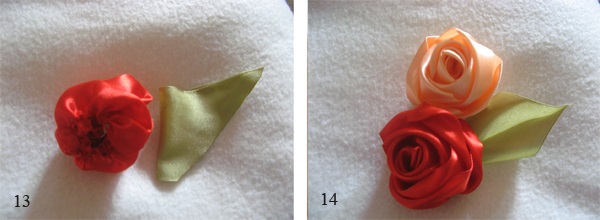 So stellen Sie Schritt für Schritt mit Ihren eigenen Händen eine Rose aus Foamiran, Kanzashi, Bändern, Stoff und Organza her. Meisterklasse, Video
