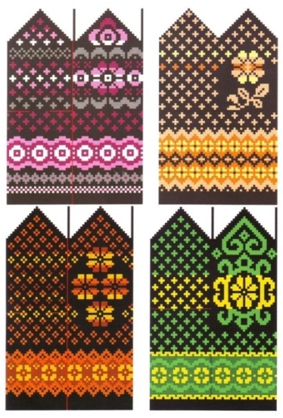 So stricken Sie Fäustlinge mit Stricknadeln. Meisterklasse, Diagramme und Beschreibung für Anfänger