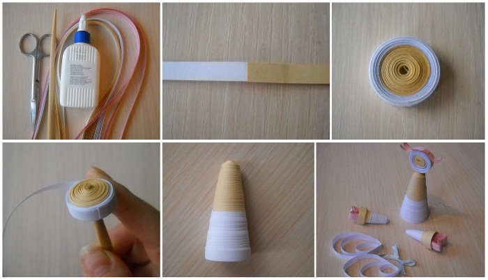 Quilling-Basteln für Anfänger. Muster: Schneeflocken, Schmetterling, Maus, Chrysantheme und andere Papierbasteleien