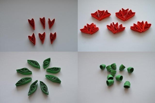 Quilling-Basteln für Anfänger. Schemata, Blumen Schritt für Schritt, wie man macht