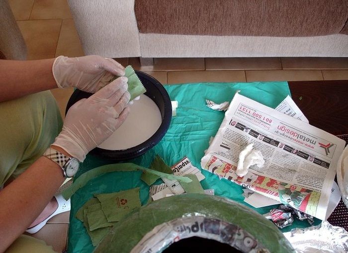 Papiermache. Meisterkurs für Anfänger. Wie man Kunsthandwerk macht